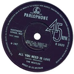 The Beatles - All You Need Is Love - Parlophone