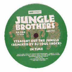 Jungle Brothers - Black Is Black / Straight Out The Jungle - Gee Street