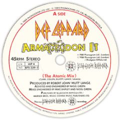 Def Leppard - Armagedon It (Atomic Mix) - Phonogram