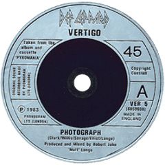 Def Leppard - Photograph - Phonogram