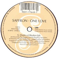 Saffron - One Love - WEA
