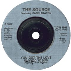 The Source Feat Candi Staton - You Got The Love - Truelove