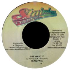 Sean Paul - She Want It - Stainless Records