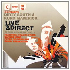 Dirty South & Kurd Maverick Presents - Live & Direct (Sampler 1) - CR2