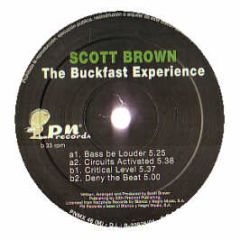 Scott Brown - The Buckfast Experience - Pn Records