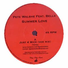 Pete Walshe Feat. Belle - Summer Love (2007) - Cherry Picker 2