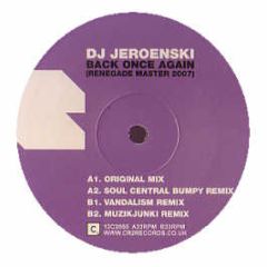 DJ Jeroenski - Back Once Again (Renegade Master 2007) - CR2