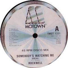 Rockwell Feat. Michael Jackson - Somebody's Watching Me - Motown