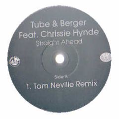 Tube & Berger Feat C Hynde - Straight Ahead - Blanco Y Negro