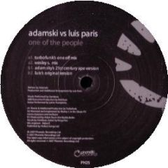 Luis Paris Vs Adamski - One Of The People - Phonetic