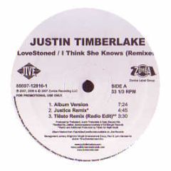 Justin Timberlake - Lovestoned / I Think She Knows (Remixes) - Jive