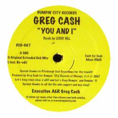 Greg Cash - You & I - Bumpin City