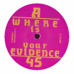 Frequency - Where Is Your Evidence - Lower East Side