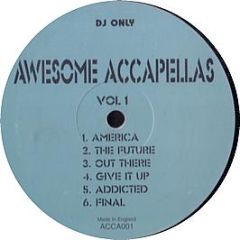 Awesome Accapellas - Volume 1 - Awesome Accapellas 1