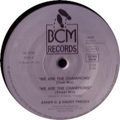 Asher D & Daddy Freddy - We Are The Champions - BCM