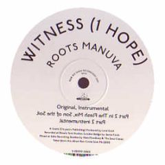 Roots Manuva - Witness (1 Hope) - Big Dada Re-Press