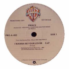 Prince - I Wanna Be Your Lover - Warner Bros