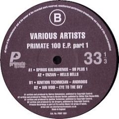 Various Artists - Primate 100 EP (Part 1) - Primate