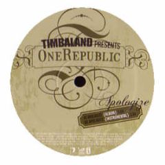 Timbaland Presents One Republic - Apologize - Interscope