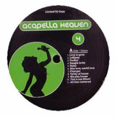 Various Artists - Acapella Heaven Vol. 4 - Acapella Heaven 4