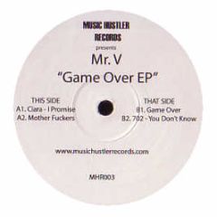 Mr Virgo - Games Over EP - Music Hustler Records
