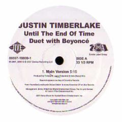 Justin Timberlake With Beyonce - Until The End Of Time - Jive