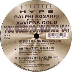 Ralphi Rosario - You Used To Hold Me (1994 Remix) - Strictly Hype