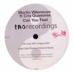 Martin Villeneuve Ft Chris Quammie - Can You Feel - Tao Recordings