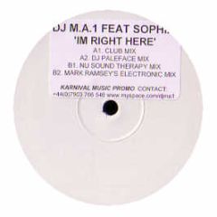 DJ Ma1 Feat. Sophia - Im Right Here (Paleface Remix) - Karnival Music