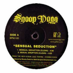 Snoop Dogg - Sensual Seduction - Interscope