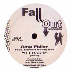 Amp Fiddler & Corrine Bailey Ray - If I Don't (Dfa Remixes) - Fall Out Records