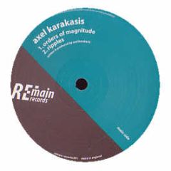 Axel Karakasis - Orders Of Magnitude / Ripples - Remain Records 1