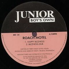 Roach Motel - Wild Luv / Happy Bizzness - Junior Boys Own