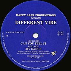 Different Vibe - Can You Feel It - Happy Jack