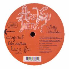 Billy Dalessandro - Are You There? - Site Holder