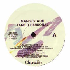 Gang Starr - Take It Personal / Dwyck - Chrysalis