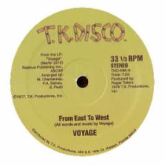 Voyage - From East To West - Tk Disco