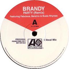 Brandy Ft Busta Rhymes & Fabulous - Party - Atlantic