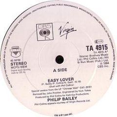 Philip Bailey & Phil Collins - Easy Lover - CBS