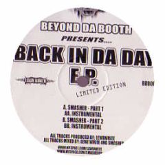 Lewi White - Back In The Day EP - Beyond Da Booth 1