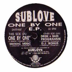 Sub Love - One By One EP - Earth