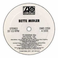 Bette Midler - To Deserve You - Atlantic