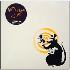 Dirty Funker (Orange On White) - Future (Banksy Ltd Edition Artwork) - DF
