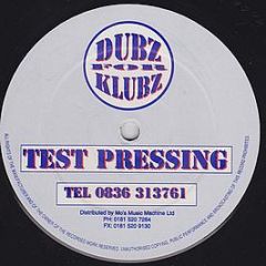 Dub Syndicate Productions - I Need Your Love - Dubz For Klubz