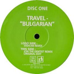Travel - Bulgarian (Disc One) - Tidy Trax