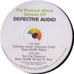 Defective Audio - The Producer Series - Album Sampler EP - Tidy Trax