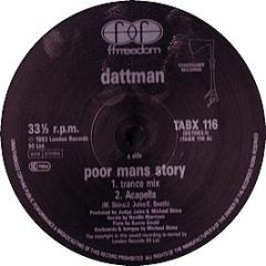 Dattman - Poor Mans Story - Ffrr