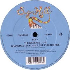 Grandmaster Flash & The Furious Five - The Message - Sugarhill Re-Press