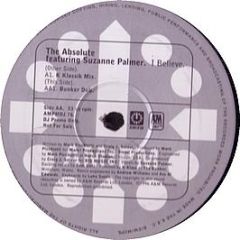 Absolute & Suzanne Palmer - I Believe (K-Klass) - Am:Pm