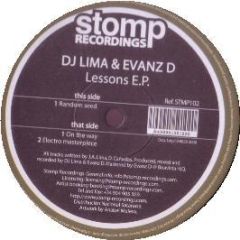 DJ Lima & Evanz D - Lessons E.P - Stomp